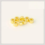 100 PCS 3x2mm Metal Brass Spacer Beads DIY Jewelry Making