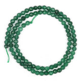 Green Jade Faceted Stone Beads Set for Jewelry Making
