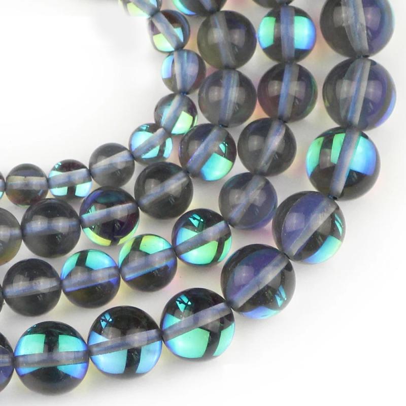 Labradorite 6/8/10MM Light Shining Loose Beads for Jewelry Making