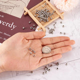 100pcs Tibetan Silver Metal Spacer Beads for Jewelry Making DIY