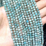 Amazonite Stone Faceted Spacer Beads for Jewelry Making DIY