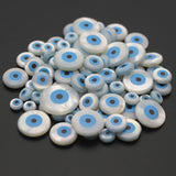 5pcs Shell Beads Evil Eye Jewelry Making Necklace Bracelet Accessories