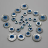 5pcs Shell Beads Evil Eye Jewelry Making Necklace Bracelet Accessories