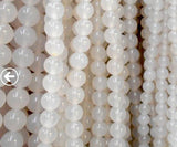 Round Moonstone Natural Stone Bead 4-12mm