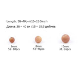 WLYeeS Round Matte Champagne Carnelian Bead 6 8 10mm
