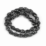 Skull Shape Hematite Spacer Beads For Jewelry Making DIY Bracelet 4mm 6mm 8mm