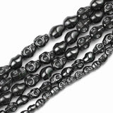 Skull Shape Hematite Spacer Beads For Jewelry Making DIY Bracelet 4mm 6mm 8mm