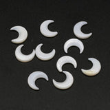 Mother of Pearl Moon Shell Beads for Jewelry Making