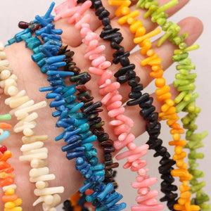 Green Coral beads DIY Jewelry Making Necklace Bracelet Women Gift
