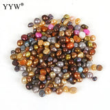 100 G/Lot Mixed Colors Baroque Freshwater Pearl Beads 9-12mm