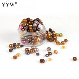 100 G/Lot Mixed Colors Baroque Freshwater Pearl Beads 9-12mm