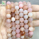 10mm Yellow Cracked Dragon Veins Agate Beads 15'' Strand