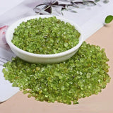 30g Peridot Crystal Chip Ore Minerals Reiki Healing Gravel Specimen