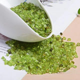 30g Peridot Crystal Chip Ore Minerals Reiki Healing Gravel Specimen