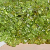 30g Peridot Crystal Chip Ore Minerals Reiki Healing Gravel Specimen