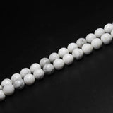 AAA+ Faceted Howlite Turquoises Natural Stone Beads 4/6/8/10/12 mm
