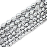 Silver Skull Hematite Stone Spacer Beads for DIY Jewelry Making