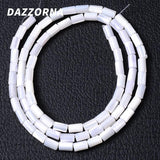 Colorful Shell Tube Beads for DIY Jewelry Making Approx 80Pcs