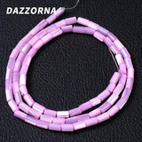 Colorful Shell Tube Beads for DIY Jewelry Making Approx 80Pcs