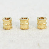 50 PCS Brass Cylinder Spacer Beads for Jewelry Making