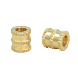 50 PCS Brass Cylinder Spacer Beads for Jewelry Making