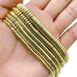 Natural Hematite Stone Flat Round Spacers Beads DIY Jewelry 3/4/6/8mm