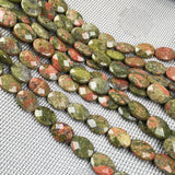 Natural Stone Beading Faceted Oval Shape Gemstone Loose Beads