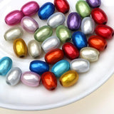 50pcs 3D Miracle Acrylic Beads Multicolor Spacer Beads DIY Jewelry