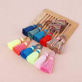 2 Tone Colors Tassel Fringe Charms DIY Jewelry Accessories