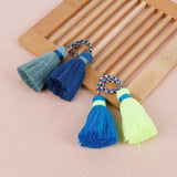 2 Tone Colors Tassel Fringe Charms DIY Jewelry Accessories