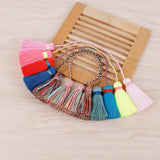 2 Tone Colors Tassel Fringe Charms DIY Jewelry Accessories