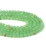 Polished Jades Stone Beads Round Loose Bead 4/6/8/10mm for Jewelry Making