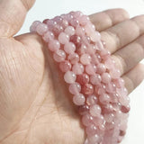 Polished Jades Stone Beads Round Loose Bead 4/6/8/10mm for Jewelry Making