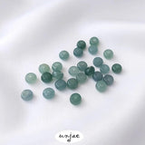 Natural Jade Beads Bucket Abacus Loose DIY Bracelet Material