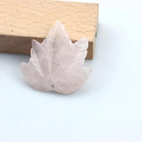 Pink Crystal Square Beads Leaf Water Drop Bracelet DIY Necklace Pendant