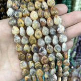 Natural Quartz Agates Tiger Eye Stone Beads 8x10MM Water Drop Spacer
