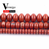 Red Jasper Abacus Beads 2x4x6x8mm Natural Stone Spacer Rondelle