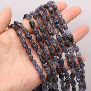 Irregular Cordierite Stone Beads for DIY Jewelry Making