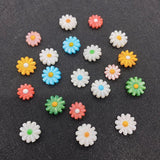 Natural Daisy Flower Shell Beads 10-12mm Charm Jewelry DIY Necklace Earrings