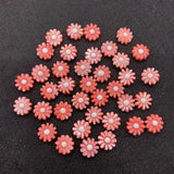 Natural Daisy Flower Shell Beads 10-12mm Charm Jewelry DIY Necklace Earrings