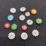 Natural Daisy Flower Shell Beads 10-12mm Charm Jewelry DIY Necklace Earrings