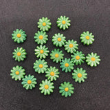 Natural Daisy Flower Shell Beads 10-12mm Charm Jewelry DIY Necklace Earrings