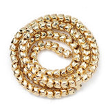 Silver Plated Cylinder Gear Hematite Spacer Beads - DIY Bracelet Making