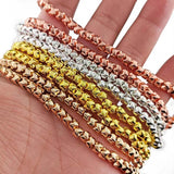 Silver Plated Cylinder Gear Hematite Spacer Beads - DIY Bracelet Making