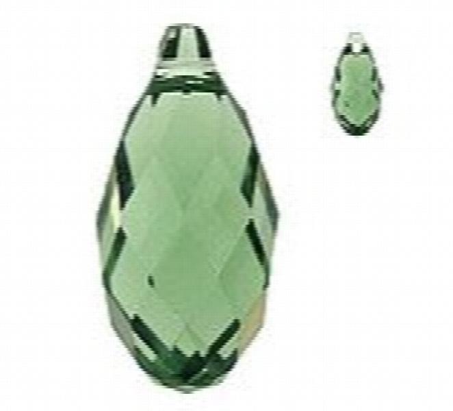 30pcs Water Drop Crystal Bead Pendant DIY Loose Beads