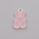 20pcs Little Bear Resin Pendant Jewelry Findings for DIY Earring Necklace