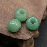 3pcs Green Aventurine Abacus Shape Sodalite Beads