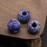 3pcs Green Aventurine Abacus Shape Sodalite Beads