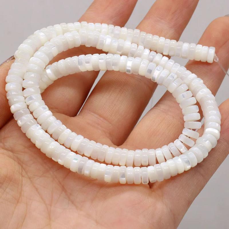Natural Freshwater Shell Beads Various Shapes DIY Jewelry Making