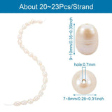 Natural Cultured Freshwater Pearl Beads Rice Shape Loose Beads